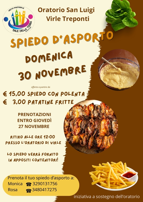 SPIEDO D'ASPORTO