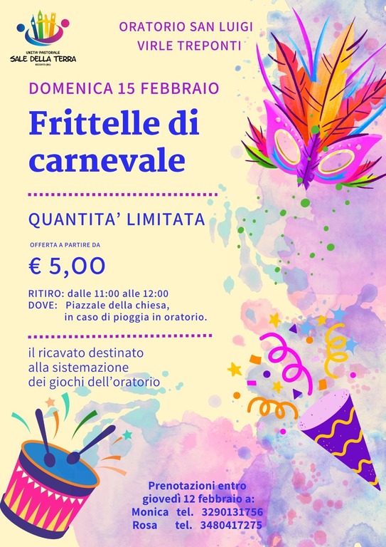 FRITTELLE DI CARNEVALE