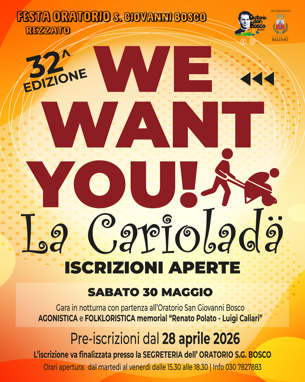 WANTED CARIOLANDI 2026!