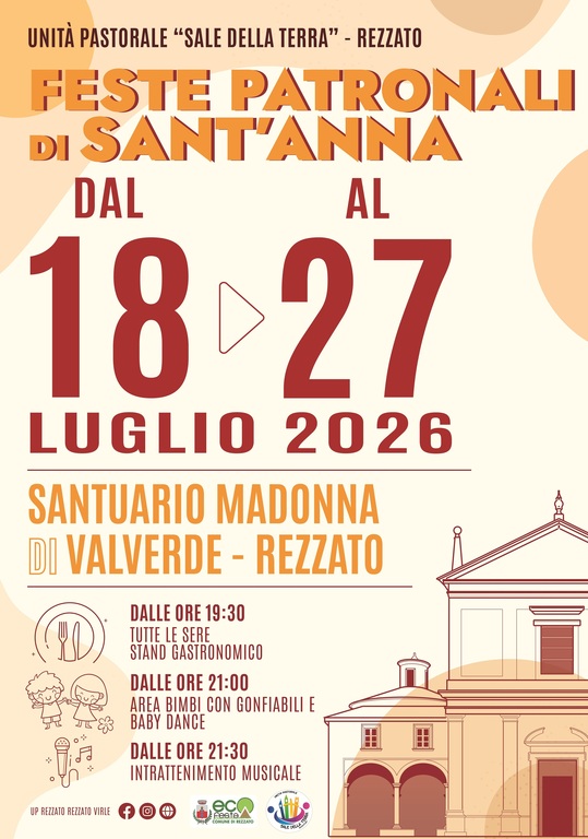 Feste di Sant'Anna 2026